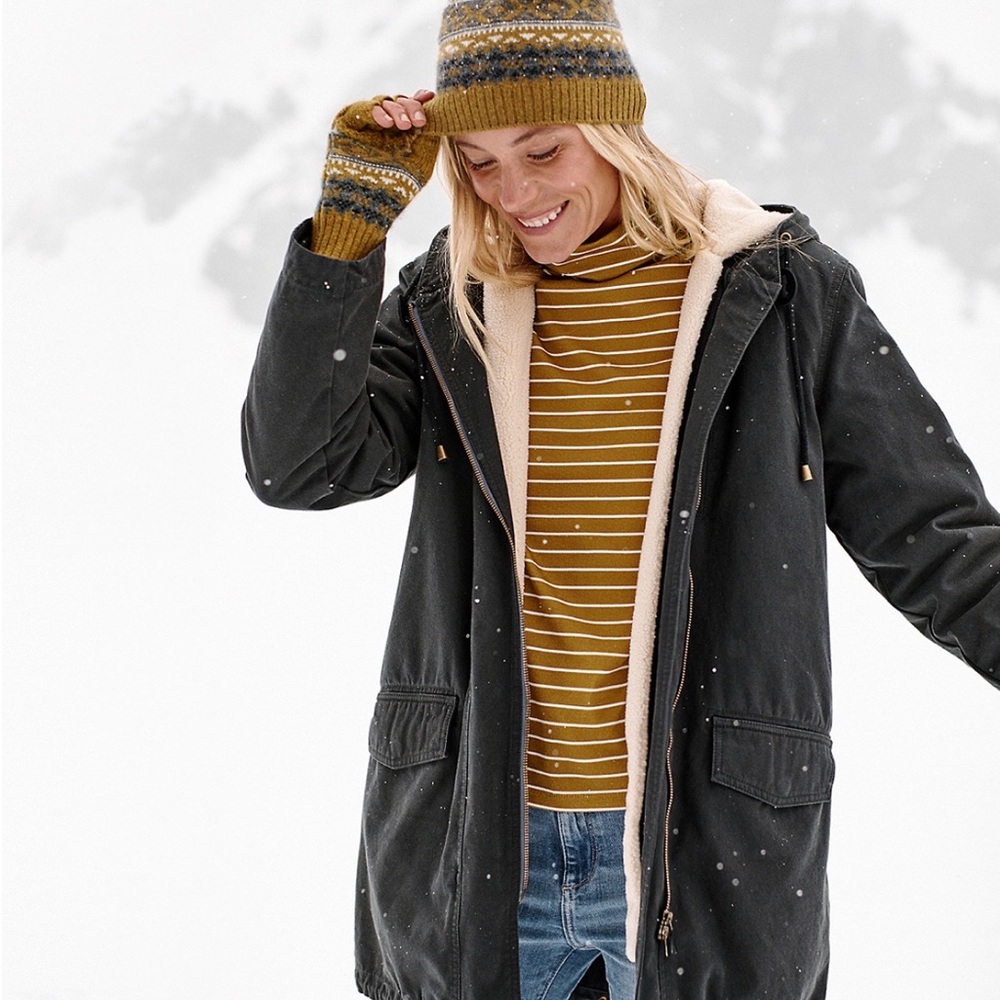 Women's Black Hooded Jacket